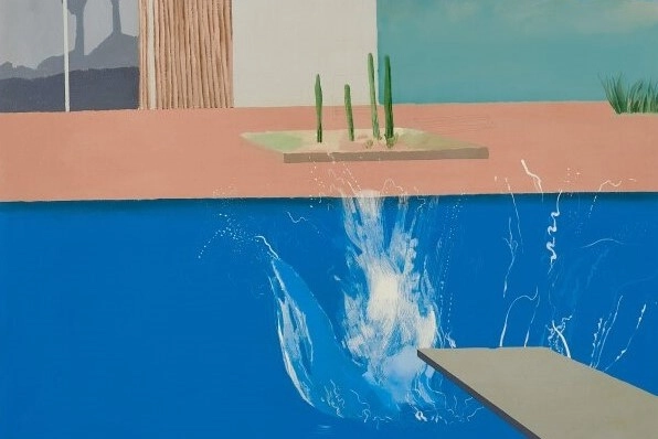 Kalifornie očima Davida Hockneyho: Ikonické bazény a plavci