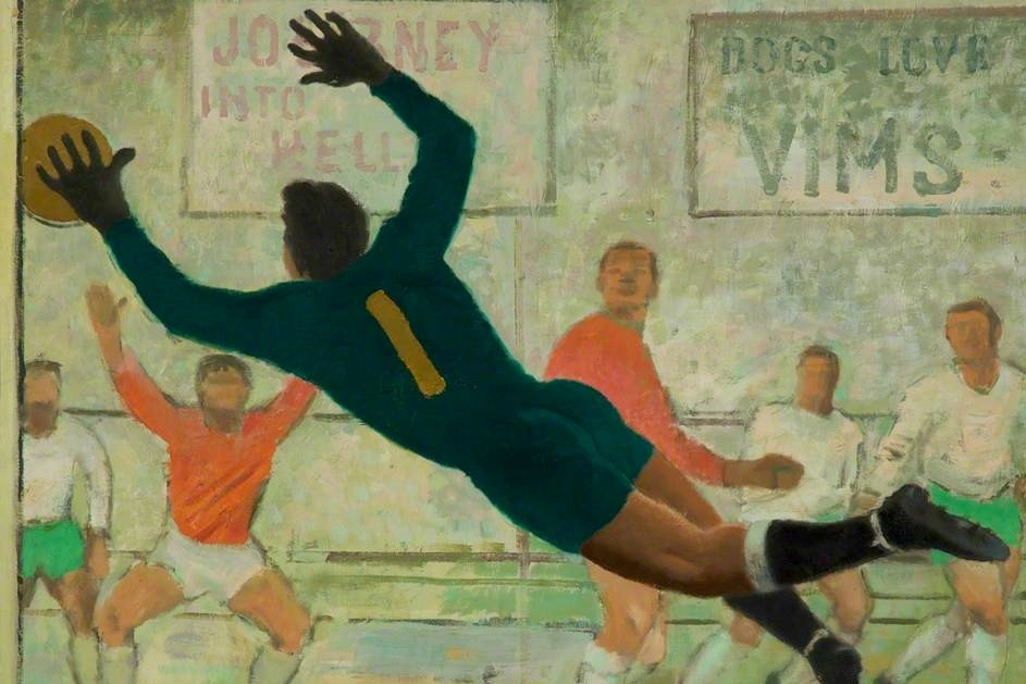 Visual arts portray football in many different ways