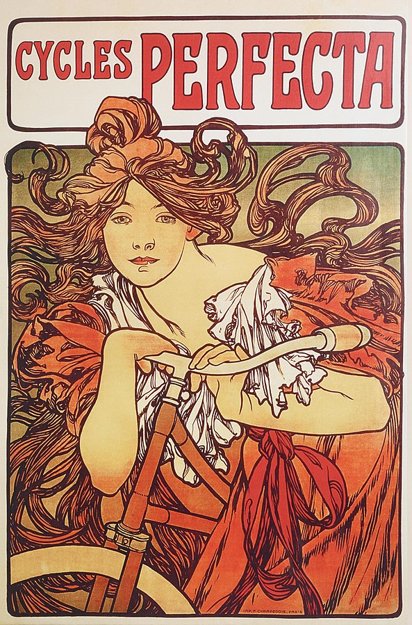  Alfons Mucha, advertisement poster, 1902, lithograph, source: wikimedia commons