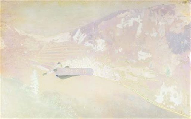 Peter Doig: Pink Mountain. Source: Christie’s