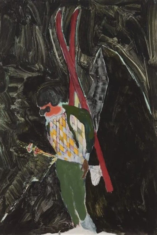 Peter Doig: D1-5 Alpinist Night. Source: Weng Contemporary