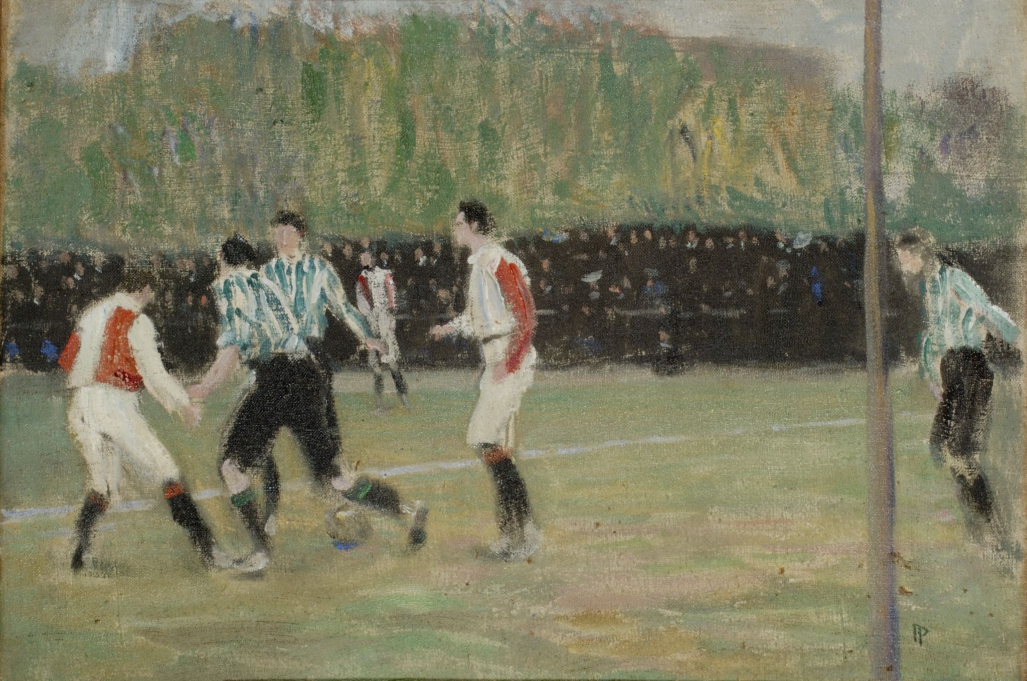 Jan Preisler, Soccer, 1905. Source: GAVU