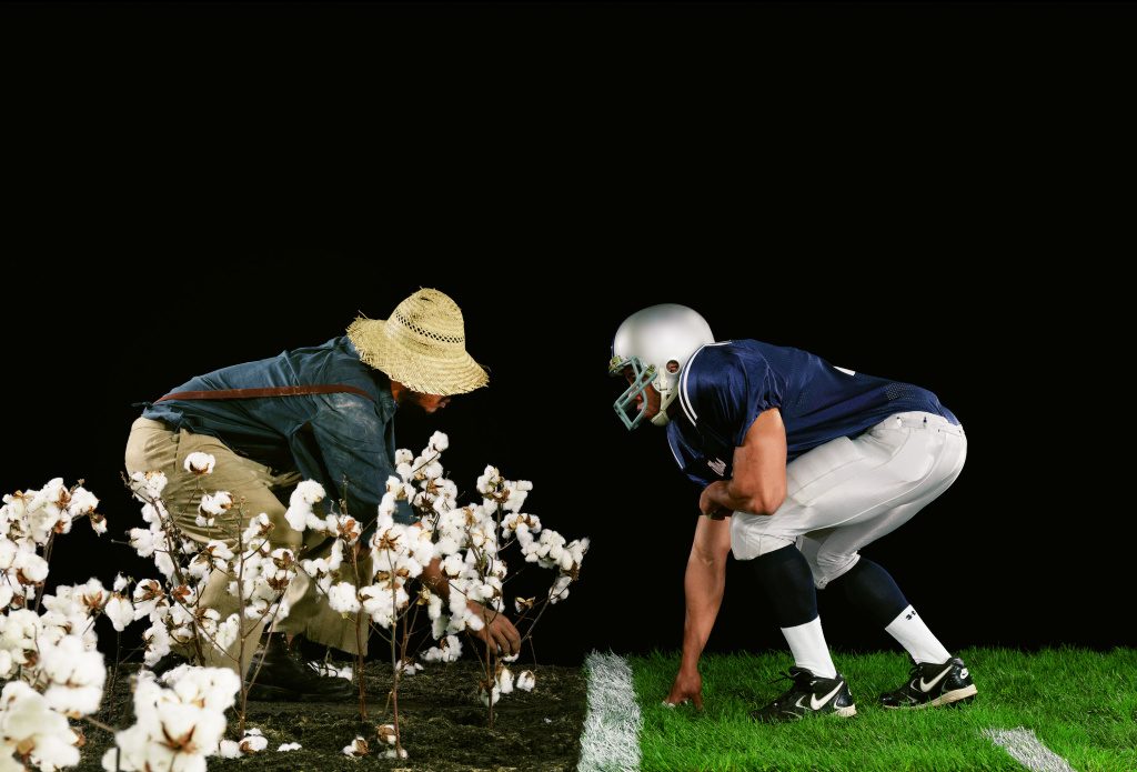Hank Willis Thomas. The Cotton Bowl (2011). Source: learn.ncartmuseum.org