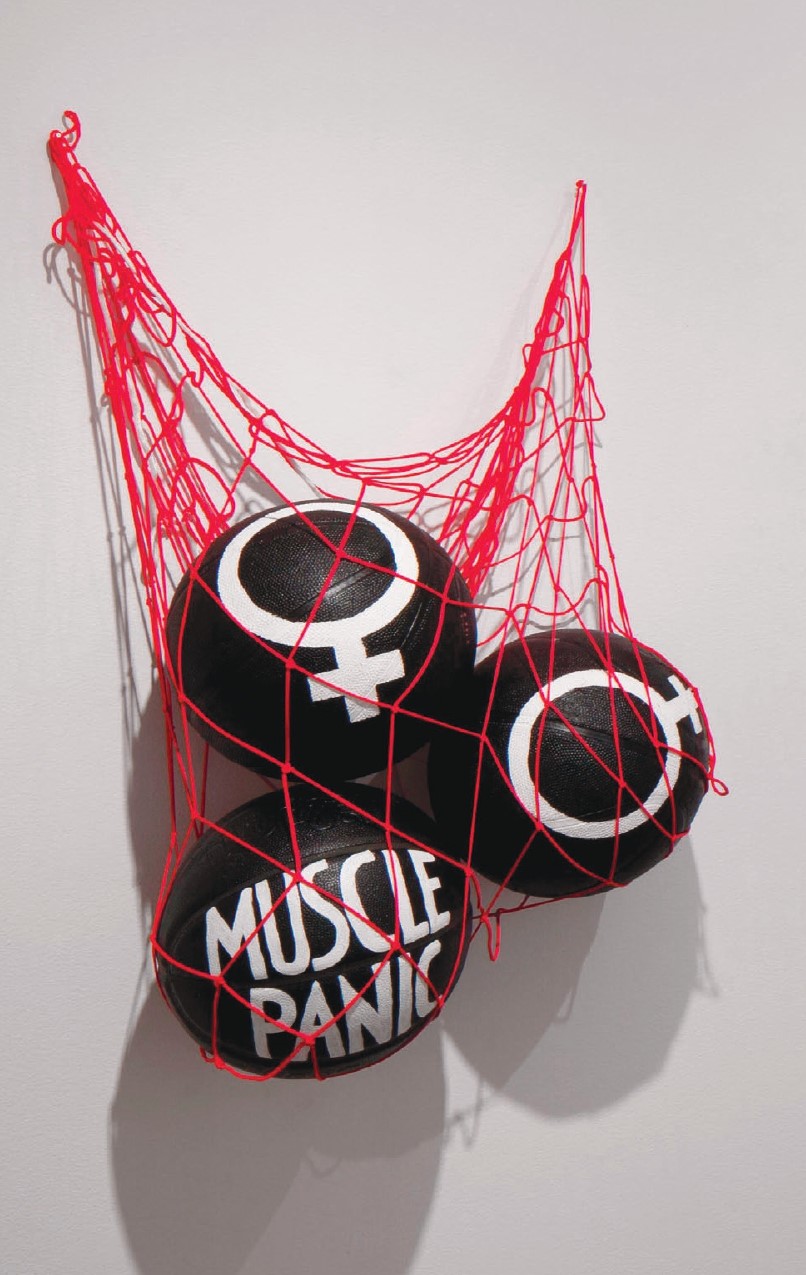 Hazel Meyer, Muscle Panic, 2015. Source: MacLaren Art Centre