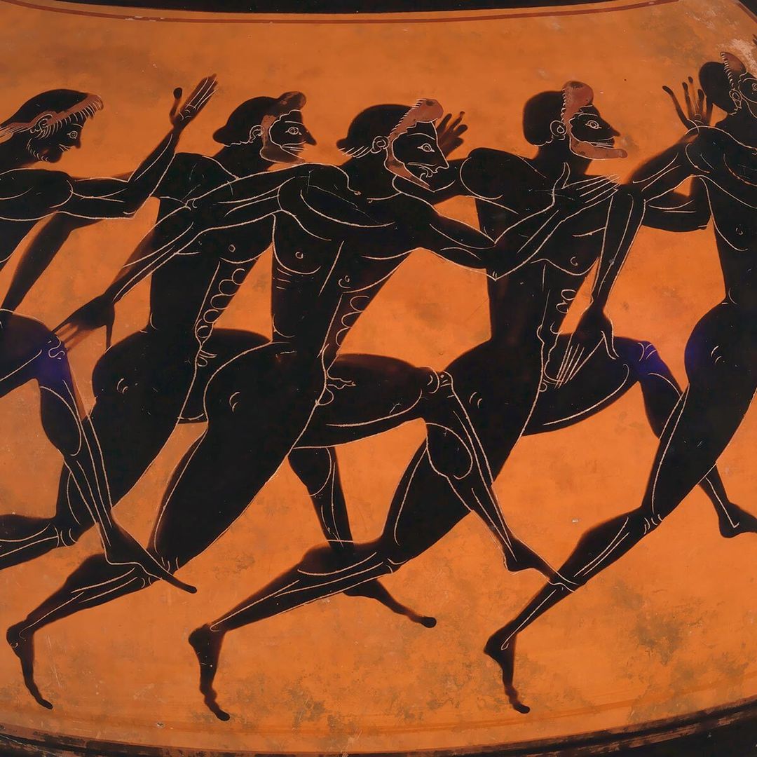 Černofigurová keramika, olympijské hry v antice, zdroj: metmuseum.org