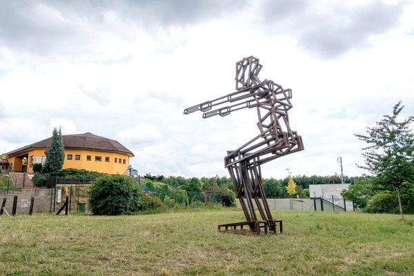 Jakub Flejšar, Cvičící figura. Zdroj: Sculpture Line
