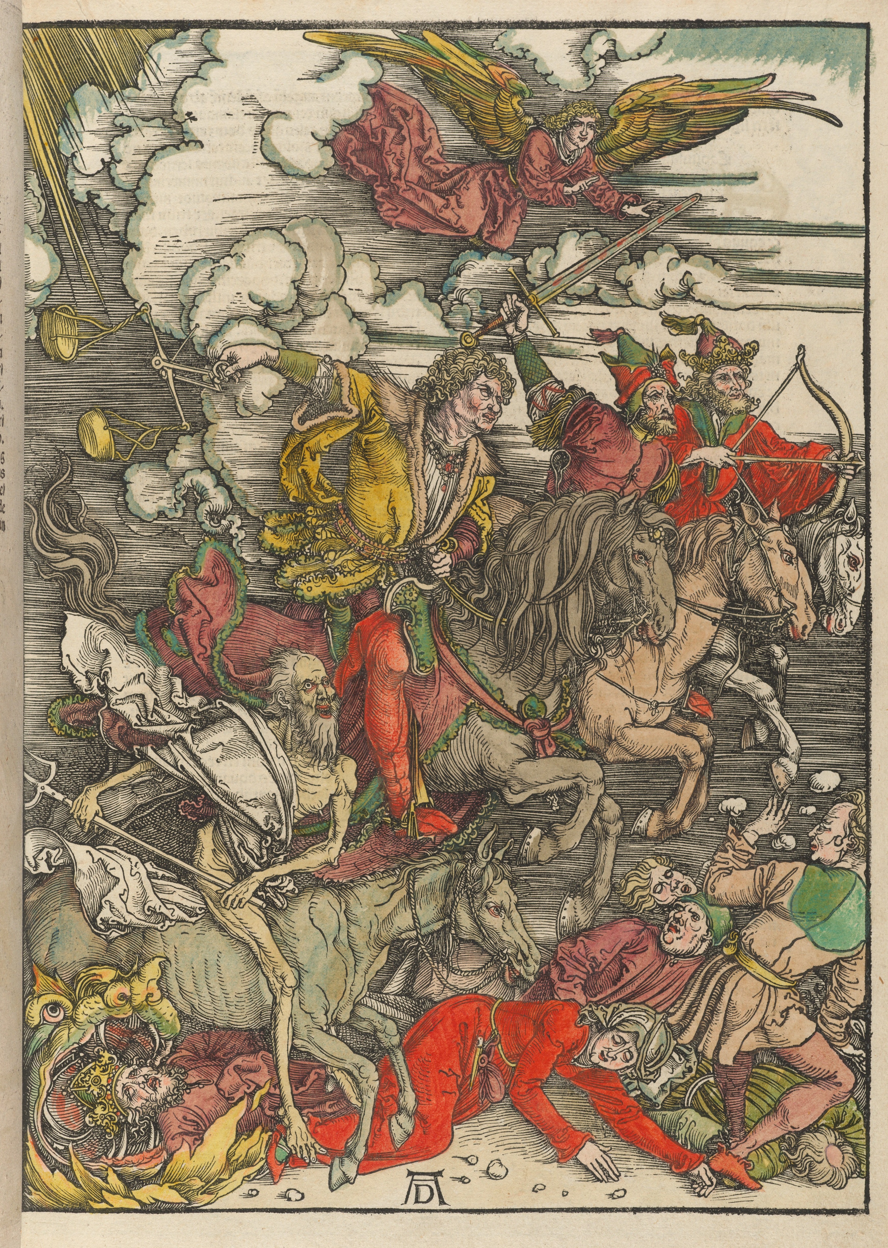 Albrecht Dürer, The Four Apocalyptic Horsemen, 1498. Source: wikimedia