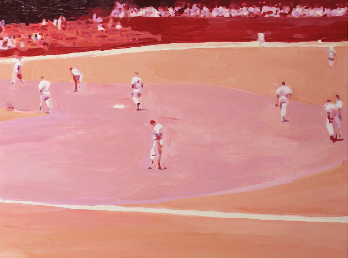 Lisa Golightly, Pink Field. Source: Artsy