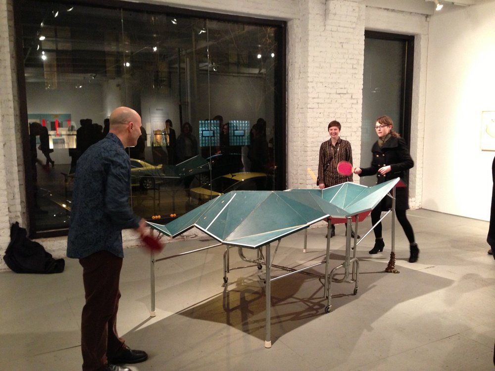 Playing at White’s table is a challenge for the visitors, source: Art F City