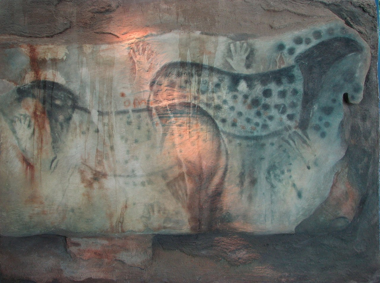 Vyobrazení koní v jeskyni Pech Merle. Zdroj: Wikipedia, Kersti Nebelsiek