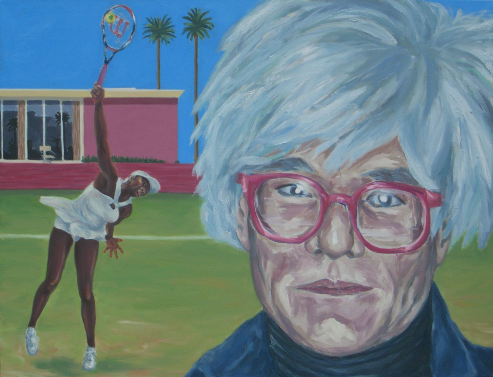 Roman Franta, Warhol + Hockney + Williams, 2008. Zdroj: web autora