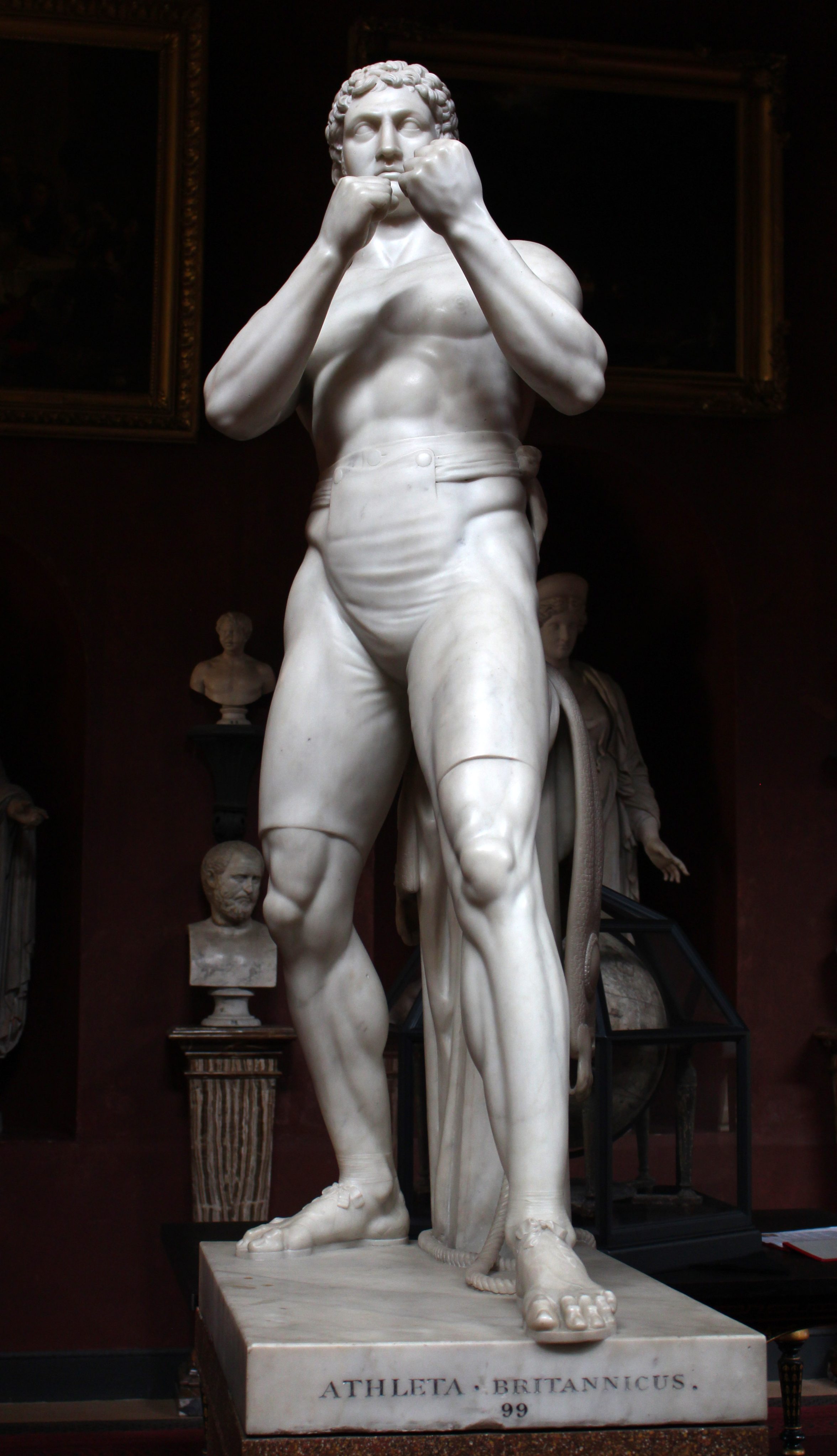 John Charles Felix Rossi, Athleta Britannicus, 1828, source: Wikimedia 